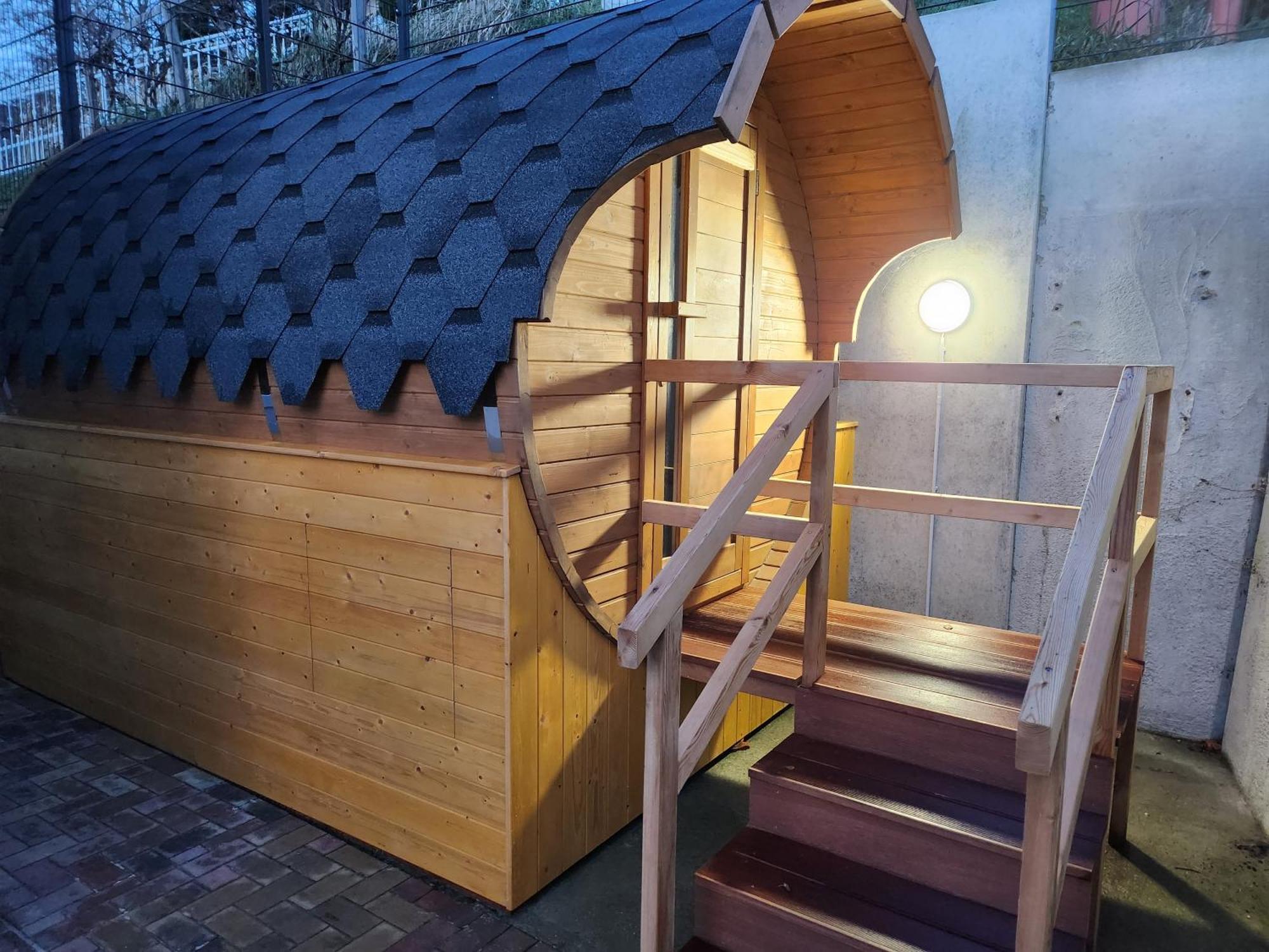 Haus Strandkoerv Mit Fass-Sauna Лоддін Екстер'єр фото