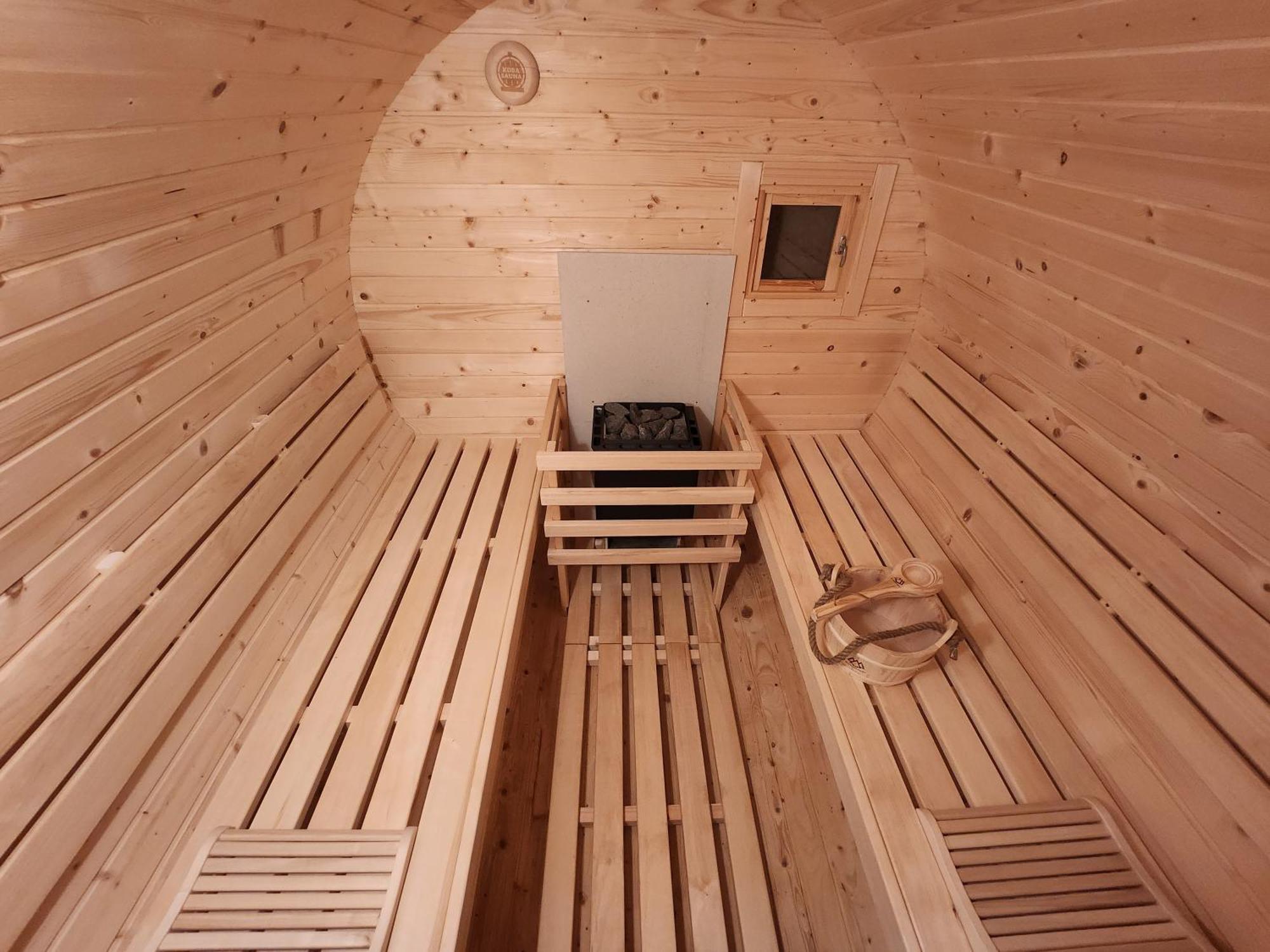 Haus Strandkoerv Mit Fass-Sauna Лоддін Екстер'єр фото